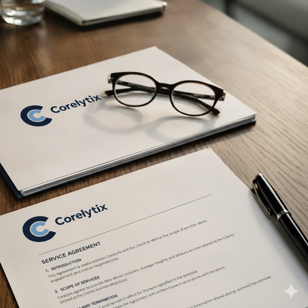 Corelytix partnership service agreement