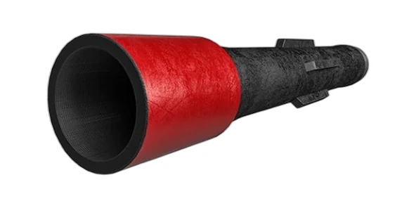 Tubing Centralizer 3D design, 30 degree angle view